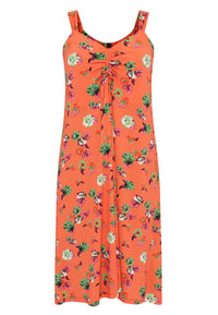Dress puckering AZALEA - orange - #4