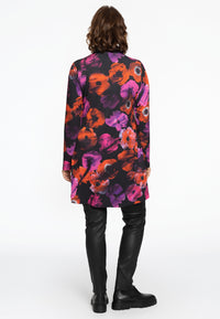 Tunic wide bottom POPPY - black - #3