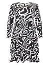 Dress ruffles ZEBRA - black - #3