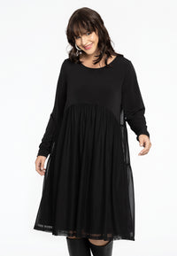Jurk met volants MOUSSE/DOLCE - black - #2