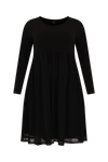 Jurk met volants MOUSSE/DOLCE - black - #3
