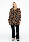 Tuniek met volants BOTANIQUE - black - #1