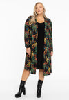 Cardigan pleated long BOTANICA - green - #1