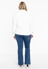 Chemise à manches bouffantes DIAGONALShirt puff sleeve DIAGONAL - ecru - #3