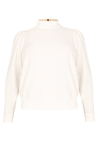 Chemise à manches bouffantes DIAGONALShirt puff sleeve DIAGONAL - ecru - #4