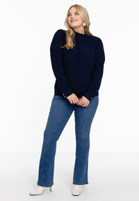 Chemise à manches bouffantes DIAGONALShirt puff sleeve DIAGONAL - blue - #2