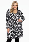 Cardigan buttons LEAVES - black - #2