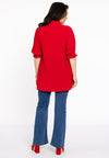 Chemisier Manches Bouffantes DolceBlouse Puffsleeve Dolce - red - #3
