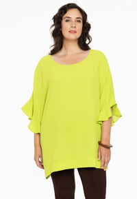 Chemisier à manches chauve-sourisBlouse batwing sleeve - green - #1