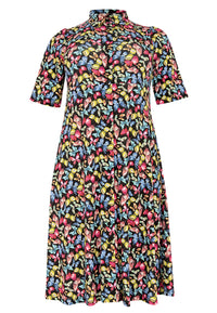 Dress buttons BUTTERFLY - black - #4