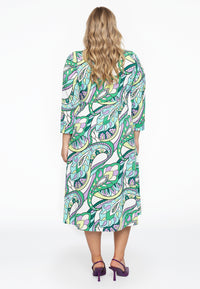 Dress buttoned BARI - white - #3