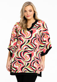 Tunique avec bordures BONNYTunic binding BONNY - pink - #1