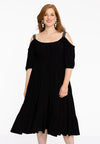 Robe avec bretelles élastiques DOLCEDress elastic straps DOLCE - black - #1