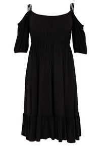 Robe avec bretelles élastiques DOLCEDress elastic straps DOLCE - black - #4