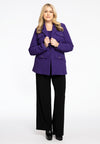 Blazer avec poches boucle - Violet
