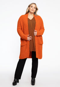 Cardigan Teddy - orange - #2