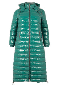 Manteau matelassé à capuchePuff Coat Hooded - green - #4