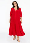 Dress swing smock sleeve DOLCE - red - #2