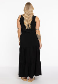 Skirt long puckering DOLCE - black - #2