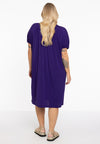 Dress gathering DOLCE - purple - #3