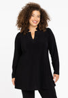 Tunic V neck DOLCE - black