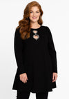 Tunic wide bottom VERO - black - #1