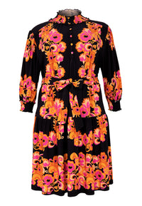 Robe avec détails smockés GARLANDDress smock GARLAND - blue - #5