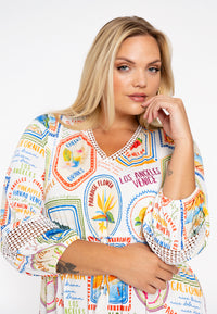 Robe avec dentelle TROPICANADress lace TROPICANA - ecru - #5