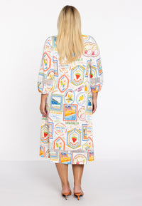 Robe avec dentelle TROPICANADress lace TROPICANA - ecru - #3