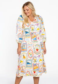 Robe avec dentelle TROPICANADress lace TROPICANA - ecru - #1