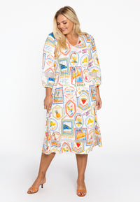 Robe avec dentelle TROPICANADress lace TROPICANA - ecru - #2