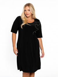 Robe trapèze zipflower DOLCE - #2