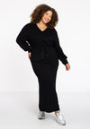 Column skirt LOUNGE - black - #1