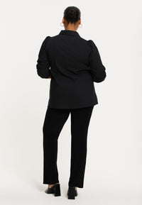 Chemisier à manches bouffantes COTTON STRETCHBlouse puff sleeve COTTON STRETCH - black - #3