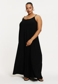 Robe longue spaghetti swing DOLCEDress swing long DOLCE - black - #2