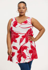 Singlet swing LILY - red - #1