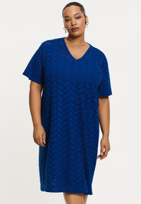 Robe avec des manches courtes MAREDress short sleeve MARE - indigo - #1