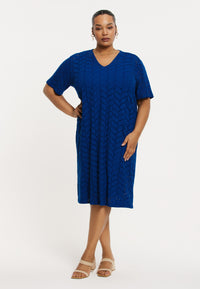 Robe avec des manches courtes MAREDress short sleeve MARE - indigo - #2
