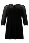 Tunic A-line DOLCE HANNELORE - black - #3