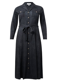 Dress DENIM DOLCE - black - #4