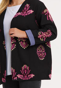 Jacket EMBROIDERY - black - #4