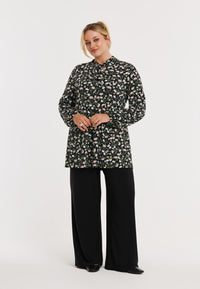 Tunic flare GAROFANI - black - #2