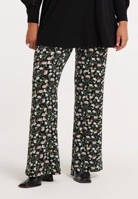 Trousers bootleg GAROFANI - black - #2