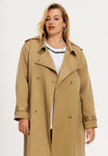 Trench-coat à clous - mid brown
