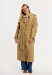 Trenchcoat studs - mid brown - #1
