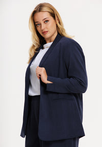 Blazer boxy NUVOLA - blue - #6