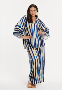 Trousers RIPPLES - blue - #1