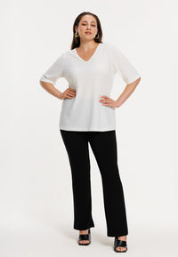 T-shirt relaxed DOLCE - ecru - #2