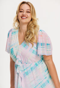 Dress frills HIDEAWAY - turquoise - #2