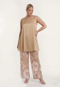 Singlet Swing SATIN SAND - light brown - #1